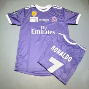 Camiseta Real Madrid Cristiano Ronaldo violeta 2017 — Upsport Bahía, Bahía Blanca