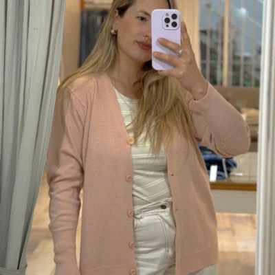 Cárdigan Bélgica — Casa Blanca Showroom, Bahía Blanca