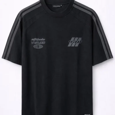 Remera veyrox manga ranglan negro VAD — Bunker Bahia, Bahía Blanca