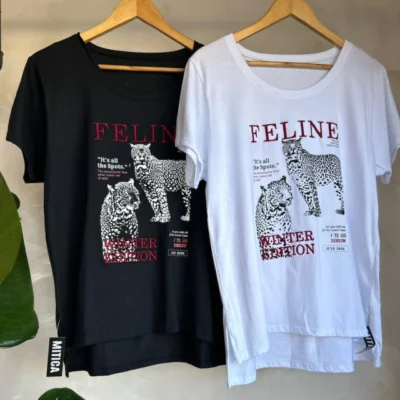 REMERA FELINE — Mitica Showroom, Bahía Blanca